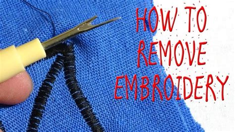 Can You Get Embroidery Removed? — A Diverse Exploration of Answers and Opinions