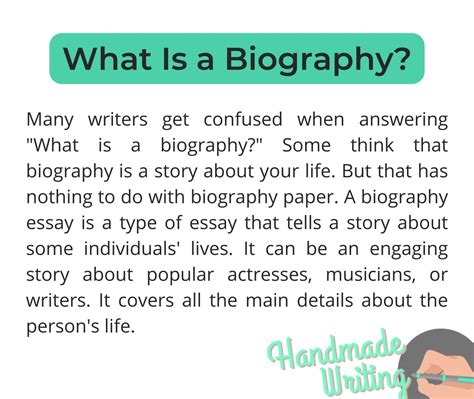 How to Write a Biography Essay: Unveiling the Craft of a Masterpiece