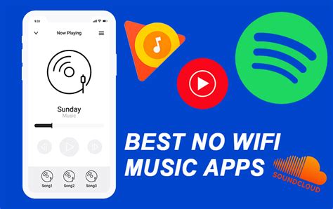 what music apps work without wifi